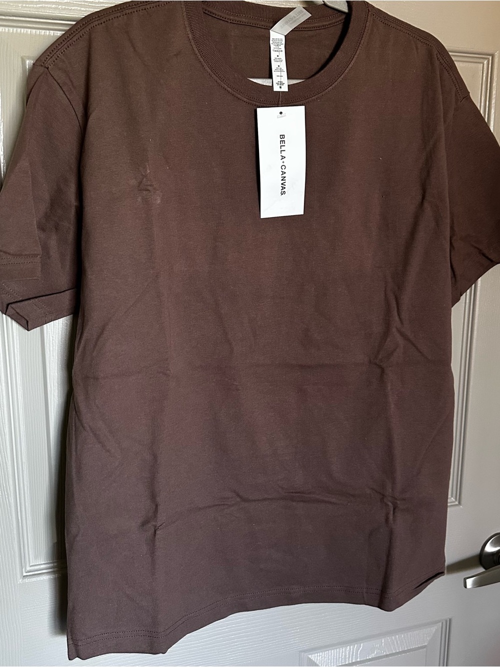 Bella Canvas Brown Crewneck T-Shirt